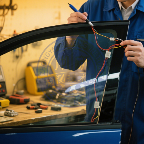 汽车后窗电热玻璃检测