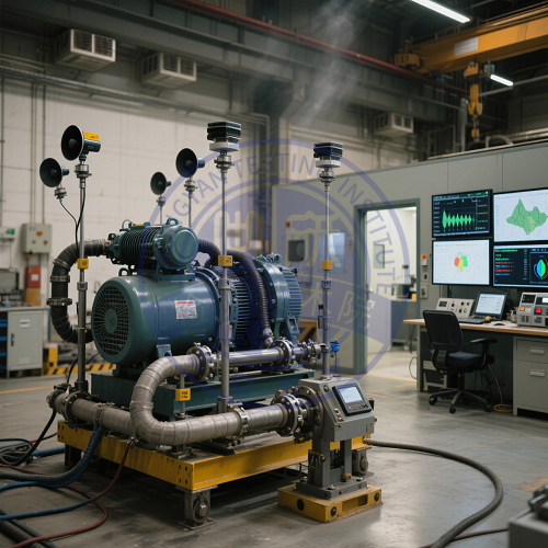 空压机负载/空载工况噪声映射测试