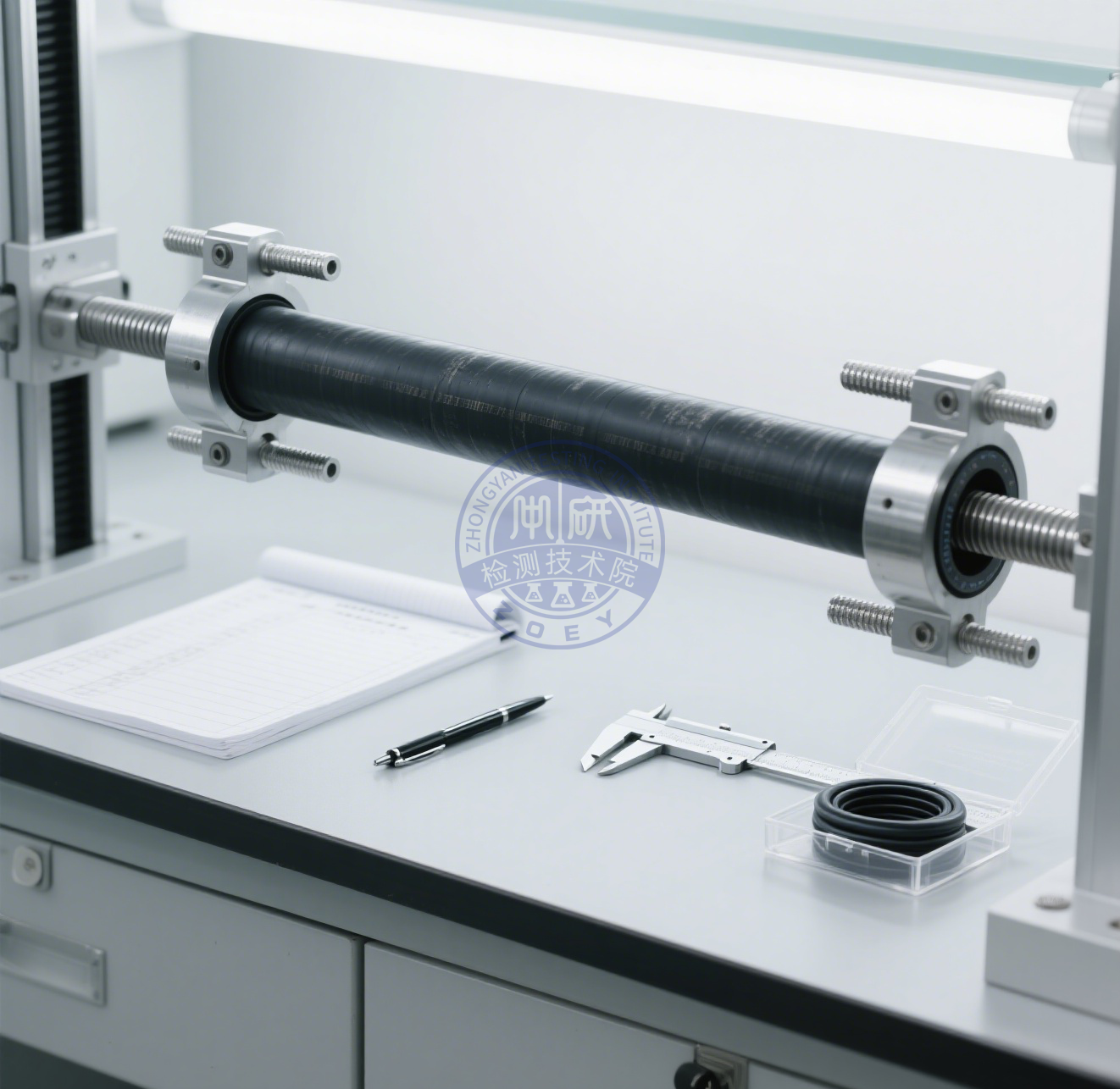 橡胶管材干热老化后拉伸强度保持性检测