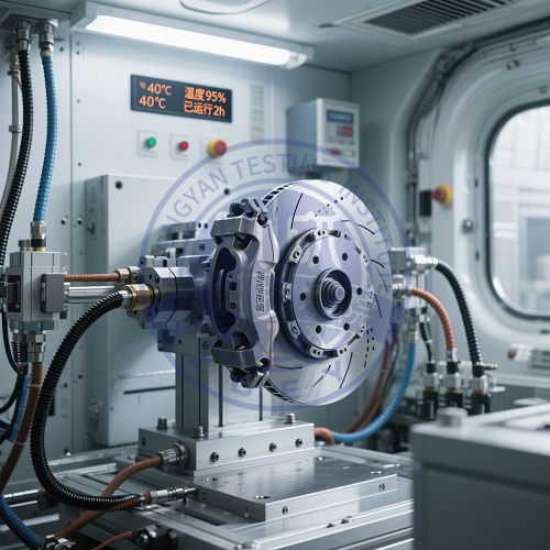 制动系统湿热环境衰退检测