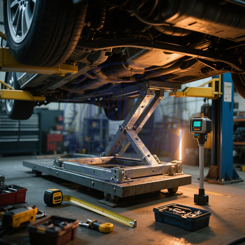 车底架长度检测