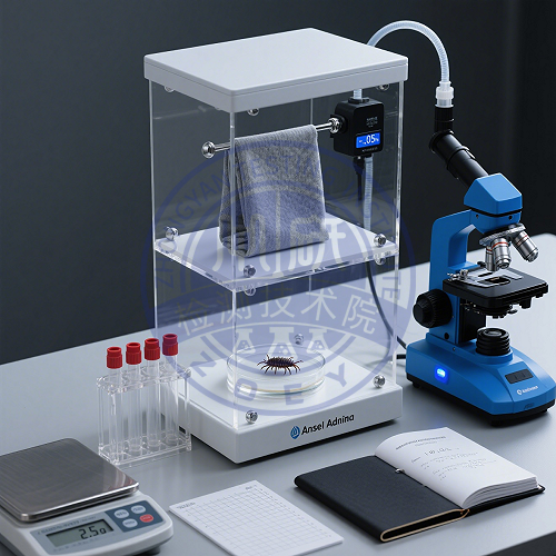 螨虫去除率纺织品试验